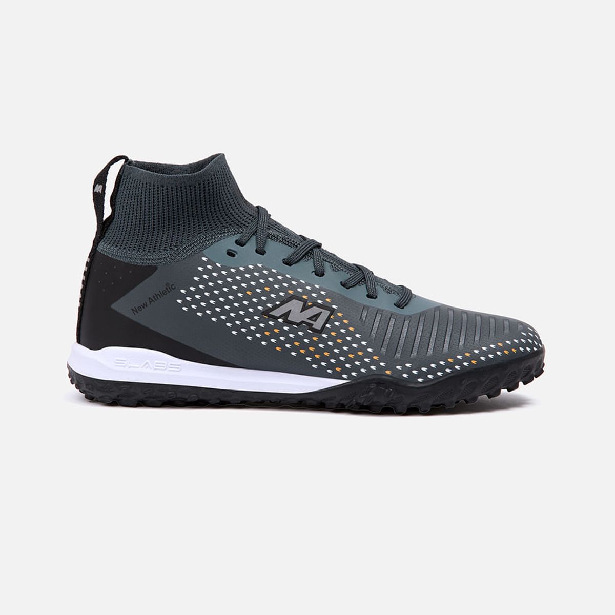 NEW ATHLETIC - Zapatillas New Athletic Football Slabs82 Gris Oscuro Con Negro Juvenil