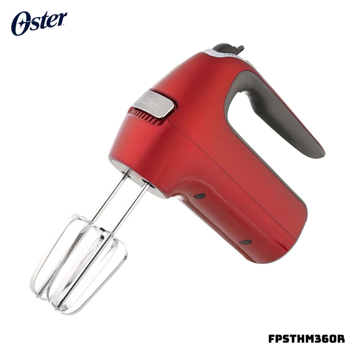 OSTER - BATIDORA DE MANO OSTER 7 VELOCIDADES + TURBO 320W ROJA - FPSTHM360R