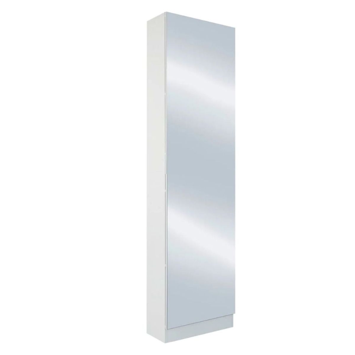 GENERICO - Zapatera Flotante con Espejo Nazareth 18 pares Petrox Home