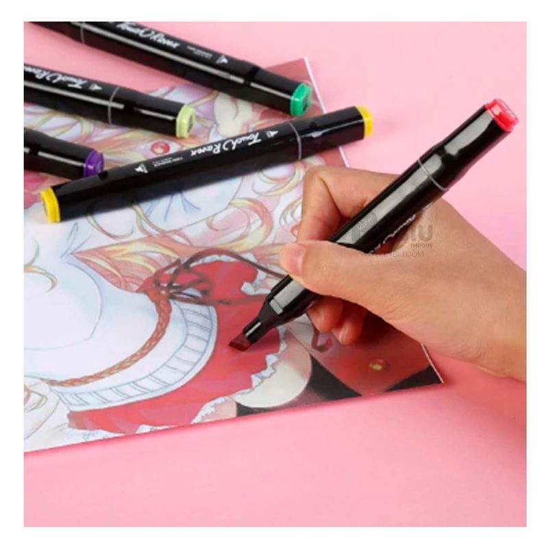 RYBIU IMPORT - Marcadores Versatiles de 24 Unidades Y+Ligas de Regalo