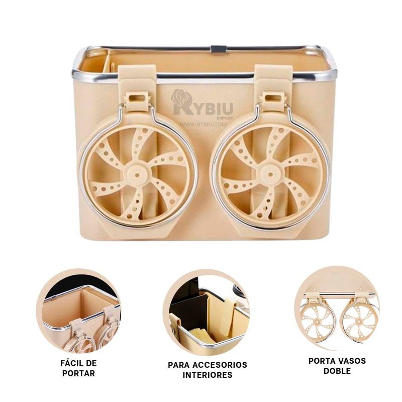 GENERICO - Caja Facil de Instalar en Carro de Crema Y+Papel de Regalo