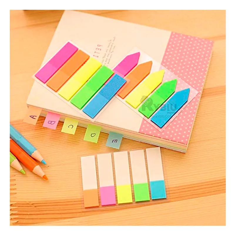 GENERICO - Post It Pegajoso Utiles en Translucido Y+Post-it Adhesivos