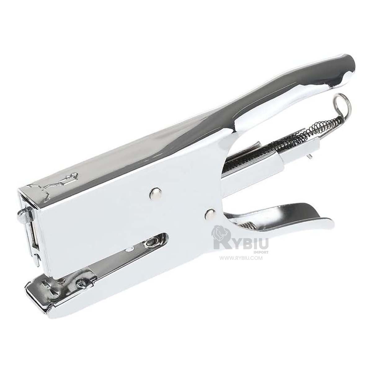 GENERICO - Grapadora de Gran Tamano para Oficina de Color Plata