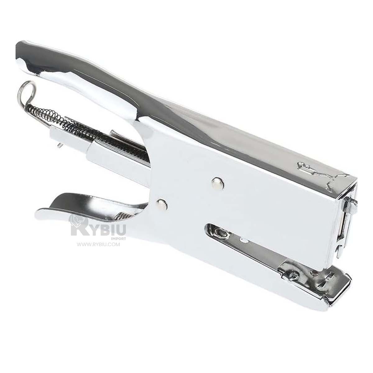 GENERICO - Grapadora de Gran Tamano para Oficina de Color Plata