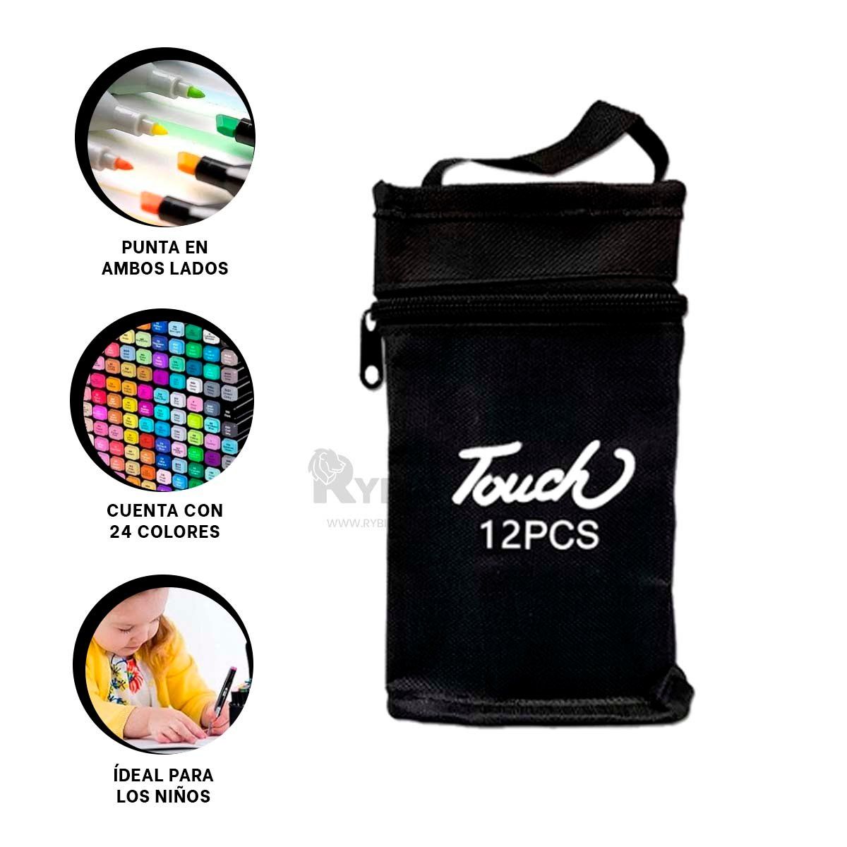 GENERICO - Set de Varios Plumones de 24 Unidades Y+Regalo Agendita