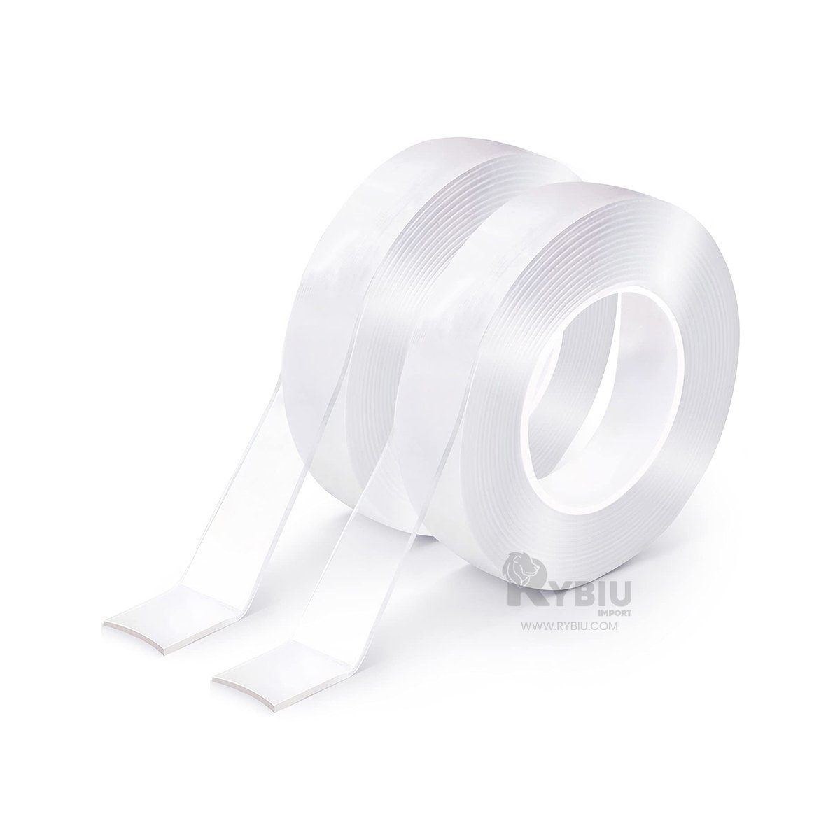 GENERICO - Tira para Pegar Cosas Util Transparente Y+Ligas de Regalo