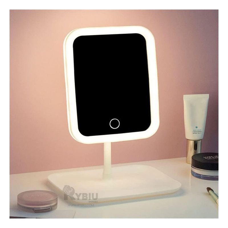GENERICO - Espejo Pantalla Tactil en Color Blanco Y+Regalo Agendita