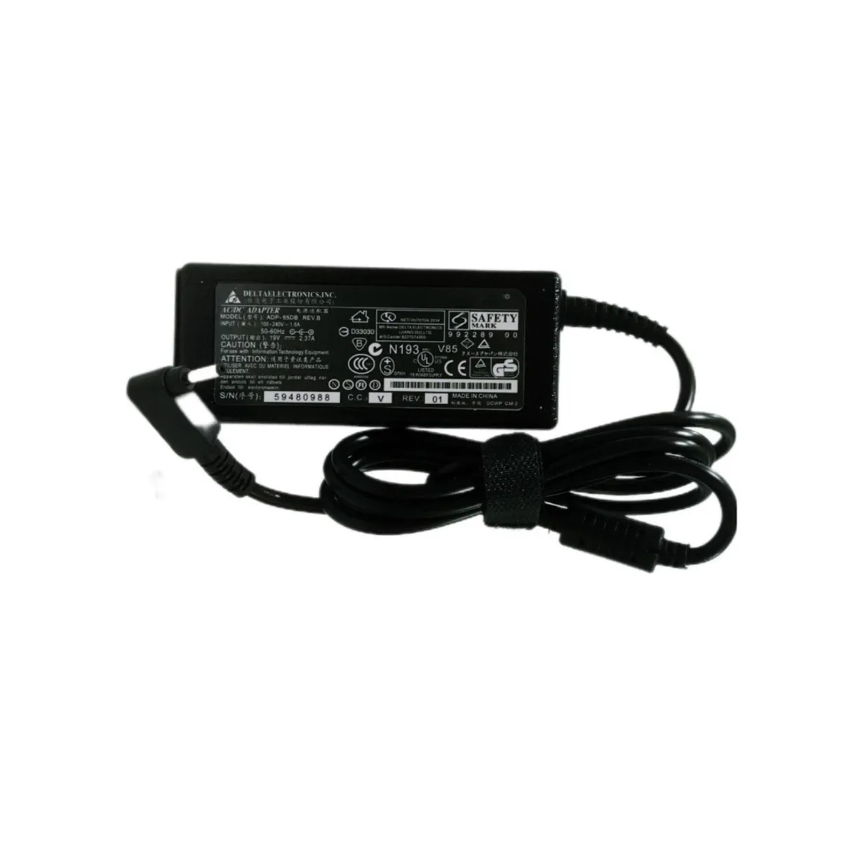 OEM - Cargador para Laptop Asus 19v 342A 65w 40X135mm Punta moderno