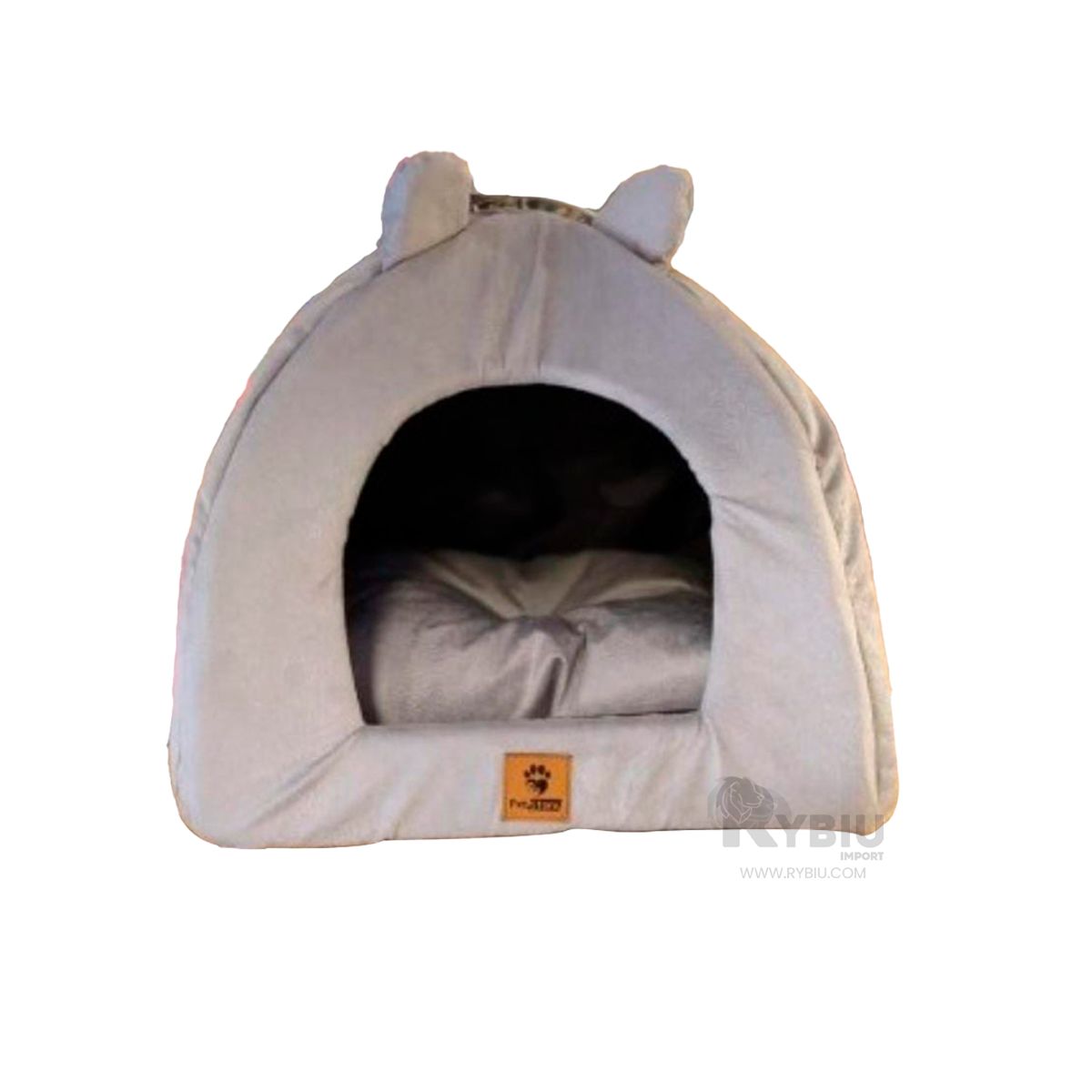 GENERICO - Iglu para Mascota de Plomo Talla L Y+Banderitas Adhesivas
