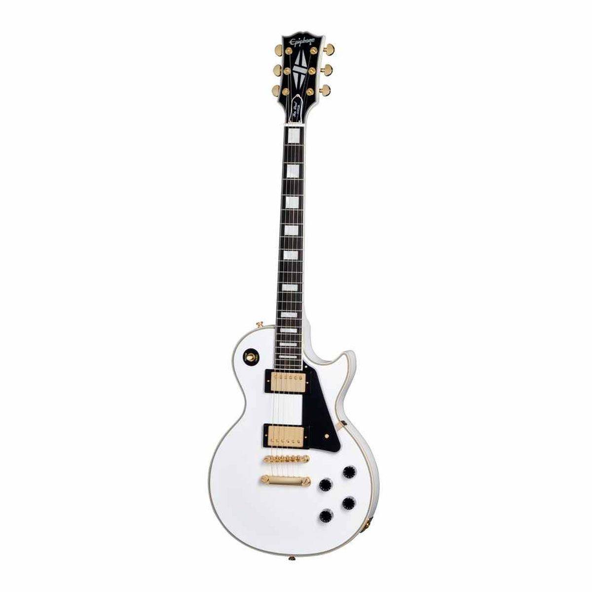 EPIPHONE - Guitarra eléctrica LesPaul-EPIPHONE-ECLPCAWGH1-Blanco alpino