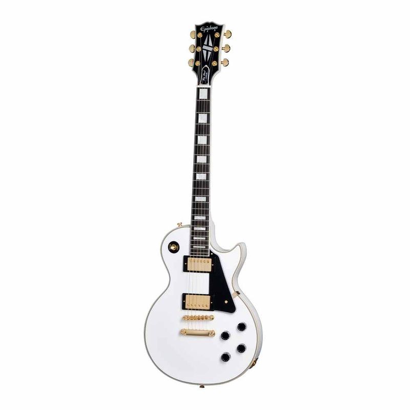 EPIPHONE - Guitarra eléctrica LesPaul-EPIPHONE-ECLPCAWGH1-Blanco alpino