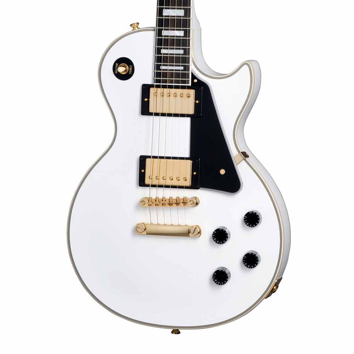 EPIPHONE - Guitarra eléctrica LesPaul-EPIPHONE-ECLPCAWGH1-Blanco alpino