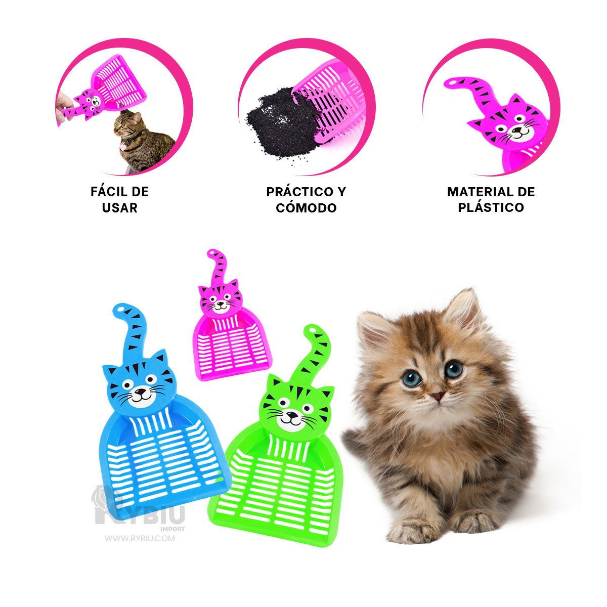 GENERICO - Kit Pequeño Sanitario para Perros en Multicolor Y+Stickers