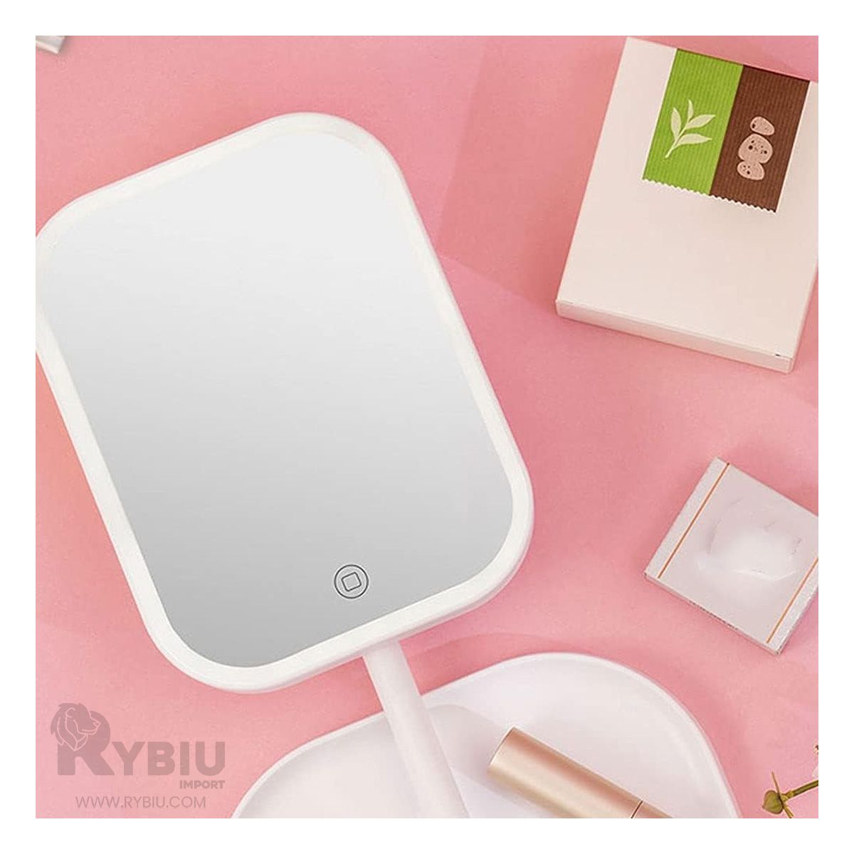 GENERICO - Cristal Tactil de Cosmetico Blanco Y+Gift MiniAgenda