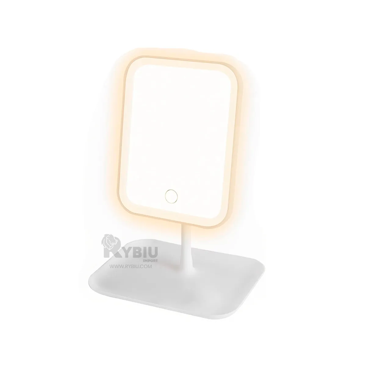 GENERICO - Cristal Espejo con Luces Led Blanco Y+Regalo Agendita