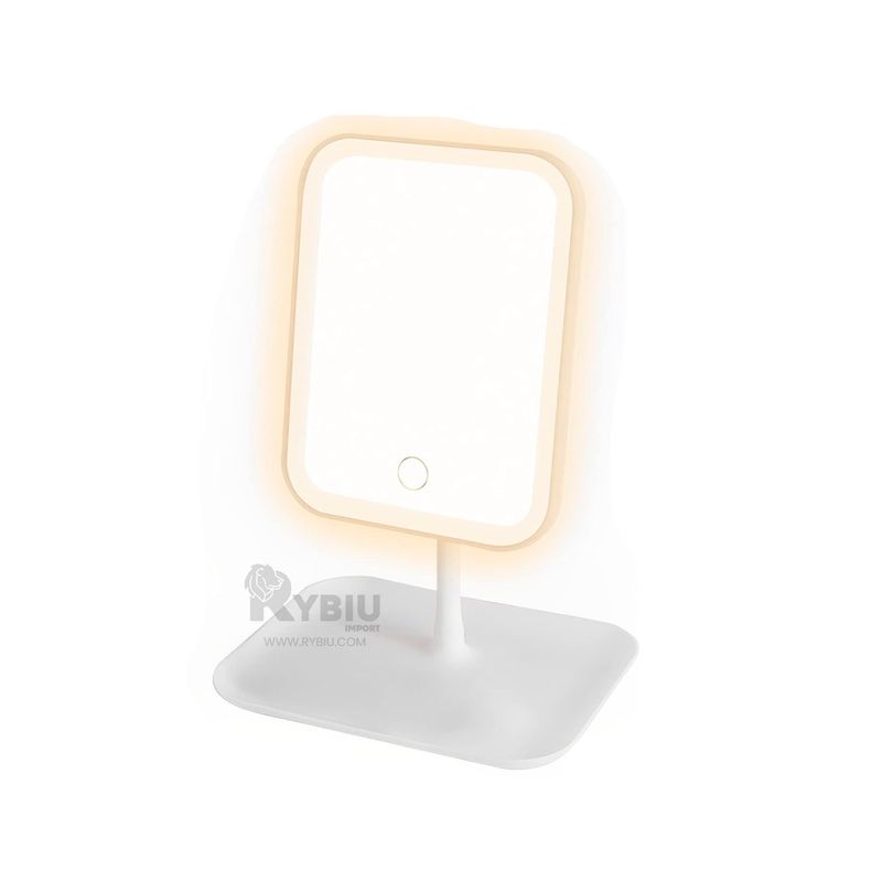 GENERICO - Cristal Espejo con Luces Led Blanco Y+Regalo Agendita