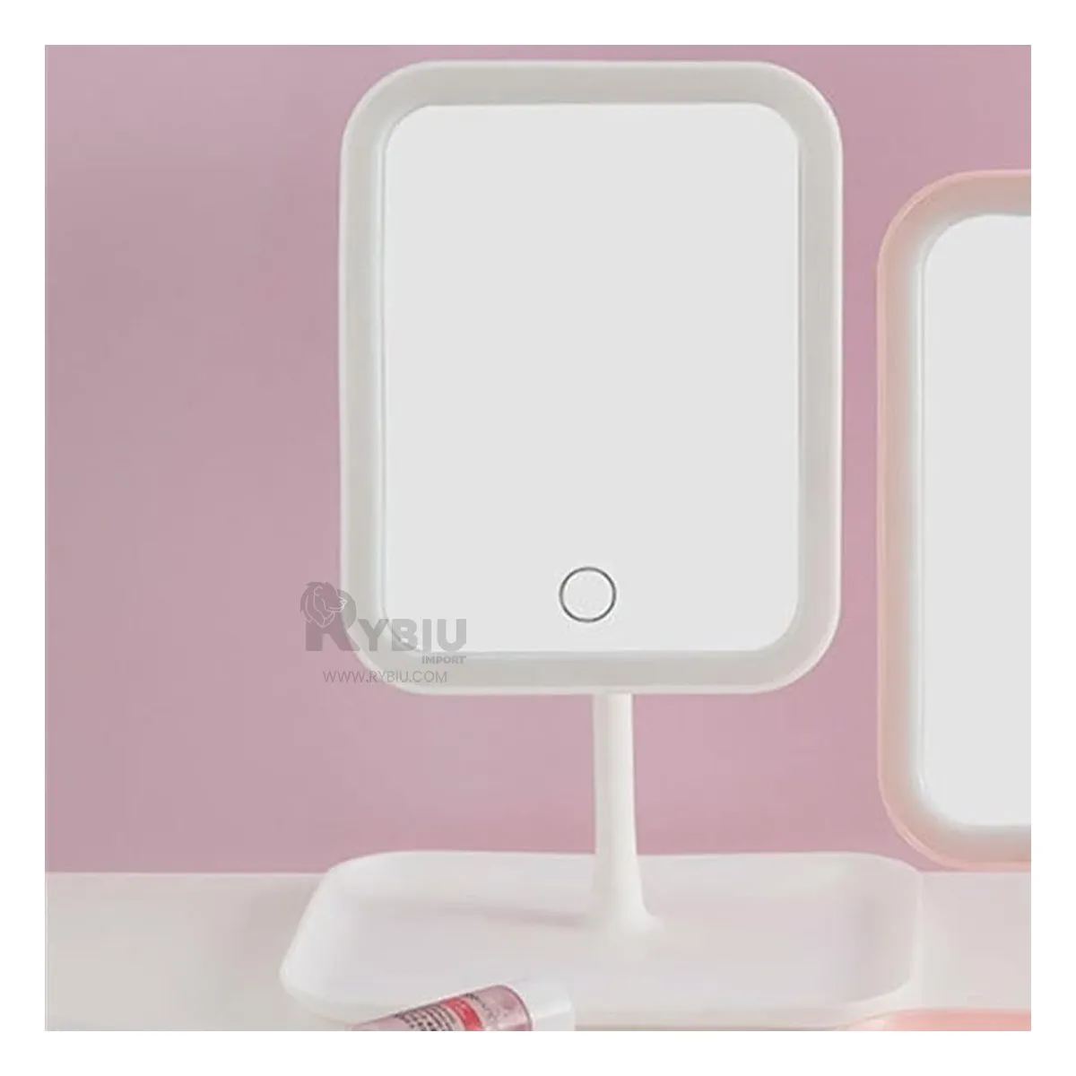 GENERICO - Cristal Espejo con Luces Led Blanco Y+Regalo Agendita