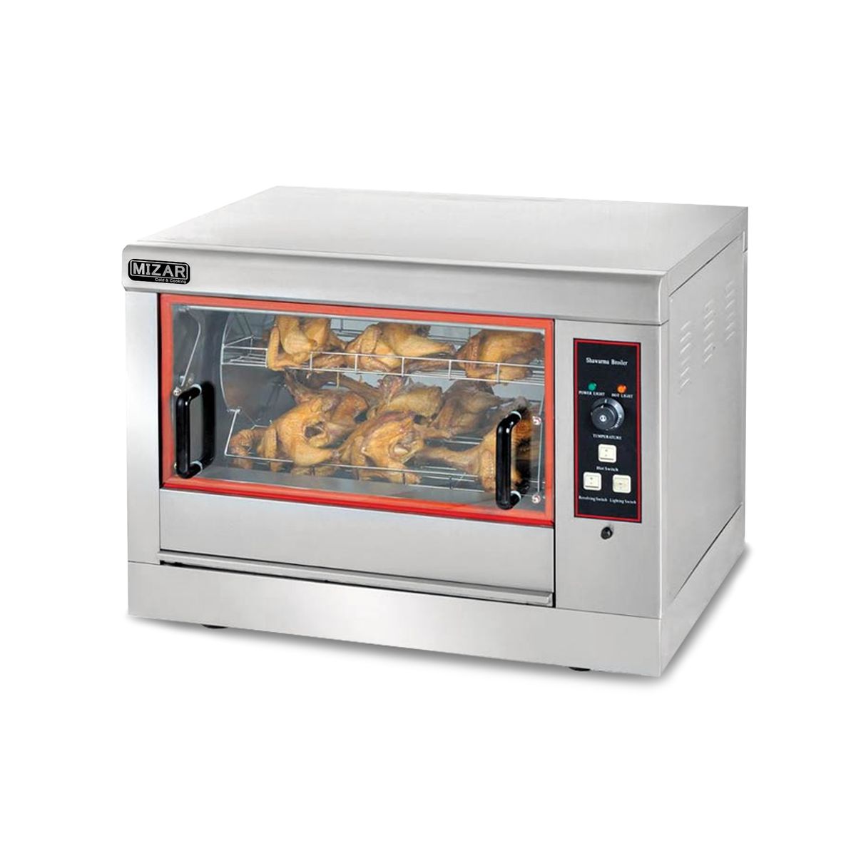 MIZAR COLD & COOKING - Asador Eléctrico de pollo.