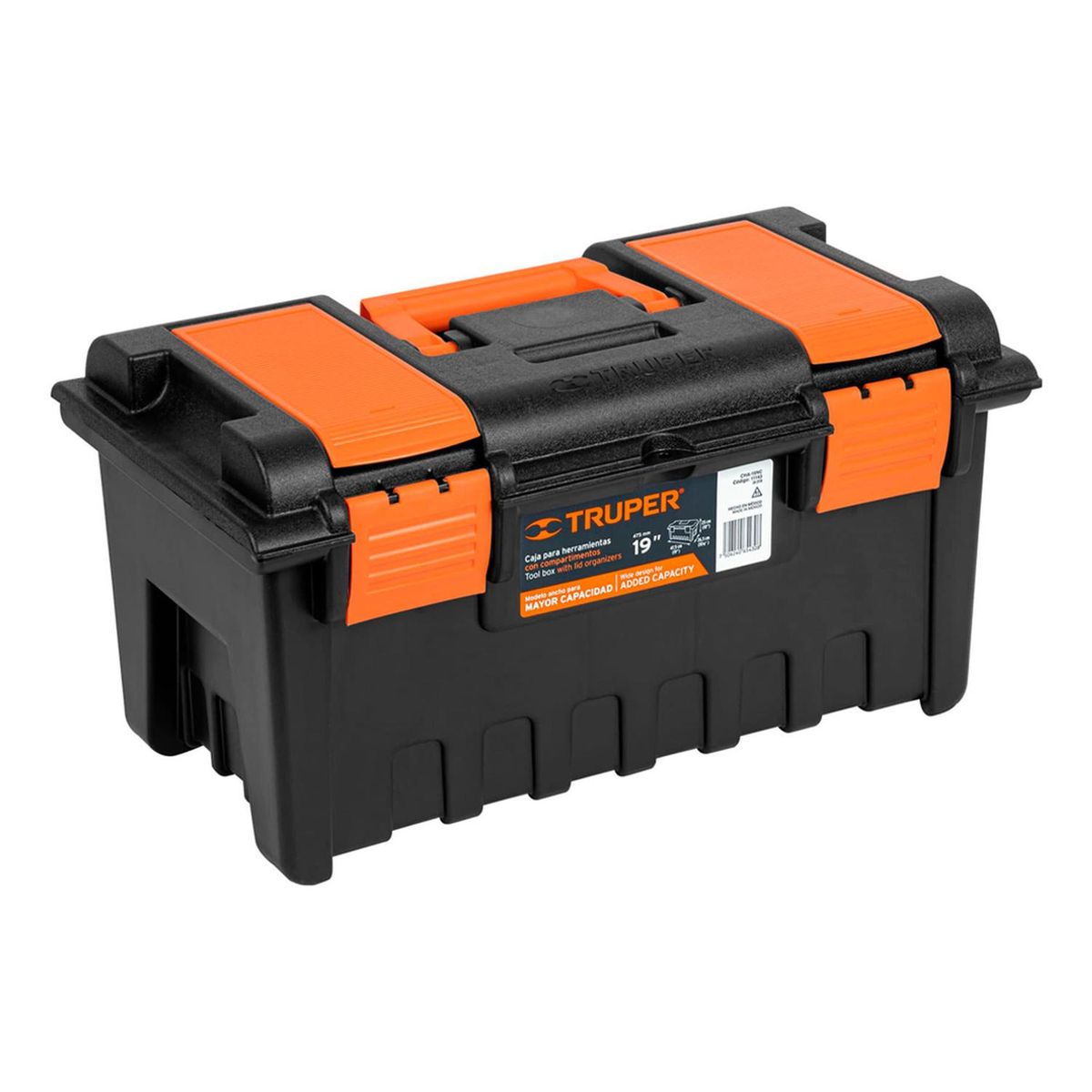 TRUPER - Caja para Herramientas 19 CHA-19NC Truper