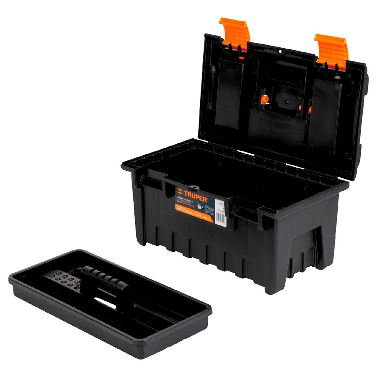 TRUPER - Caja para Herramientas 19 CHA-19NC Truper