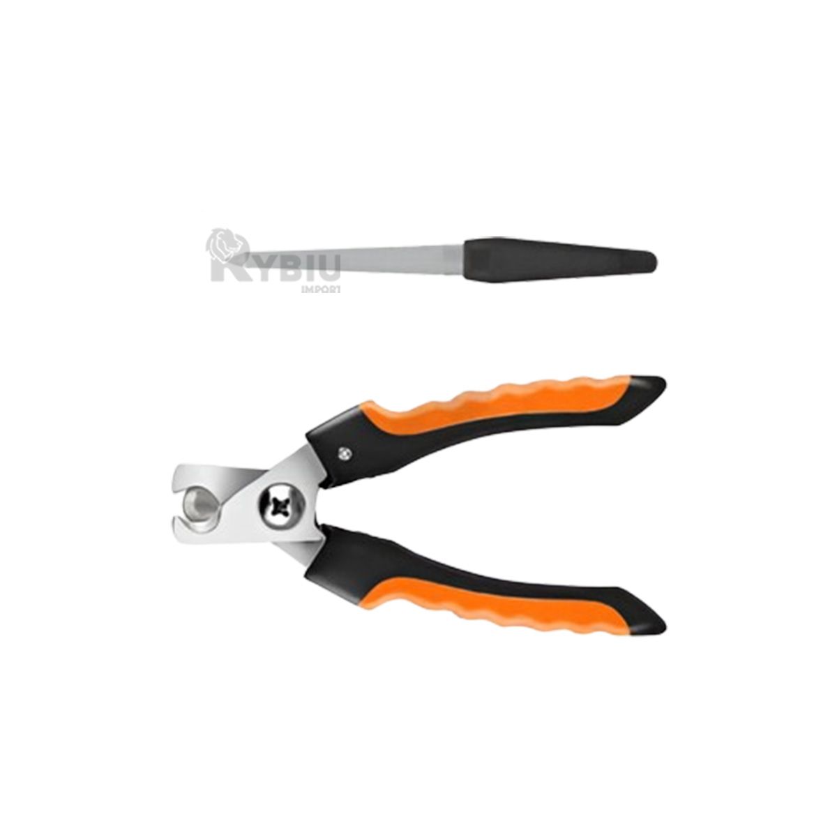 GENERICO - Tijera de Garra Util de Anaranjado Y+Envoltorio de Regalo