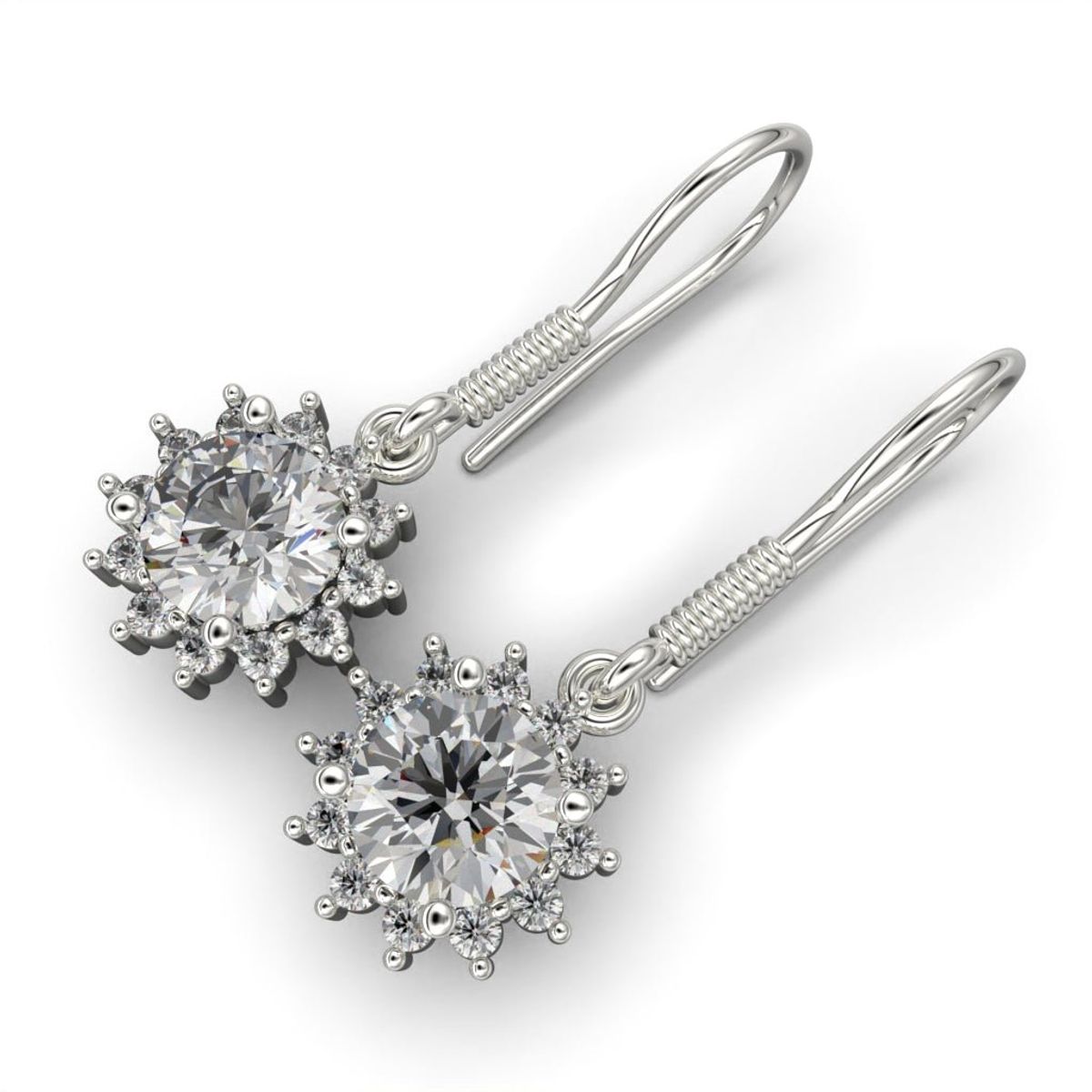 LUYA JOYERÍA - Aretes con corte circular de Luya