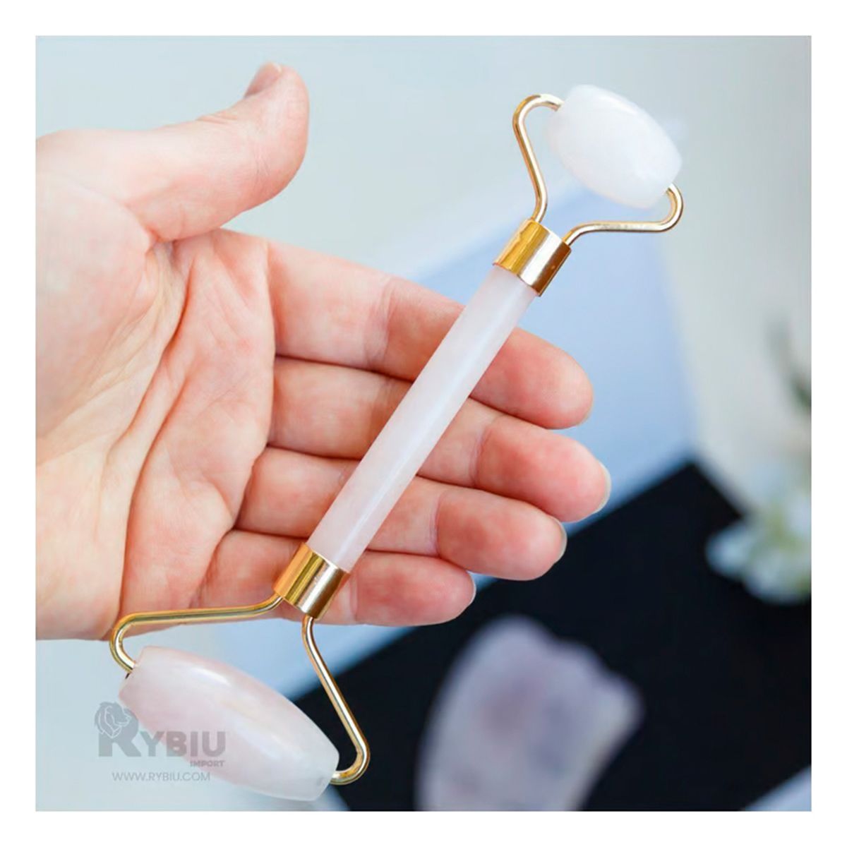 GENERICO - Masajeador Relajante de para Dama Blanco Y+Regalo Stickers