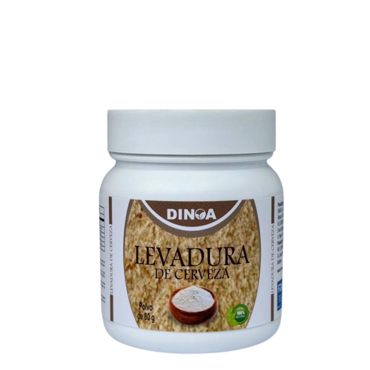 DINOA - Levadura de Cerveza Pote de 80gr Dinoa -Energía - Recuperación muscular