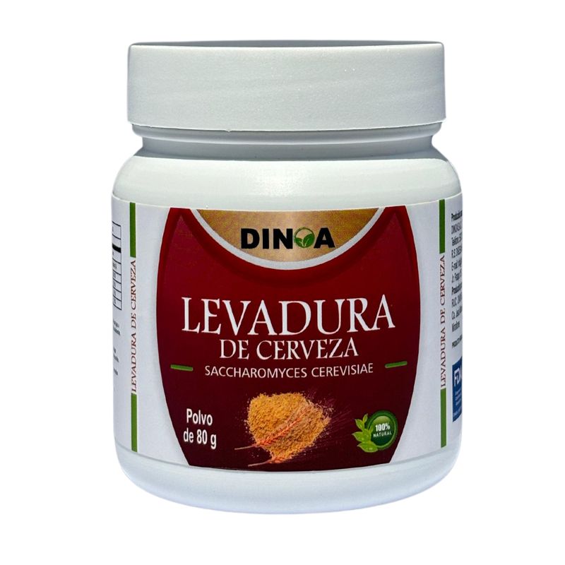 DINOA - Levadura de Cerveza Pote de 80gr Dinoa -Energía - Recuperación muscular