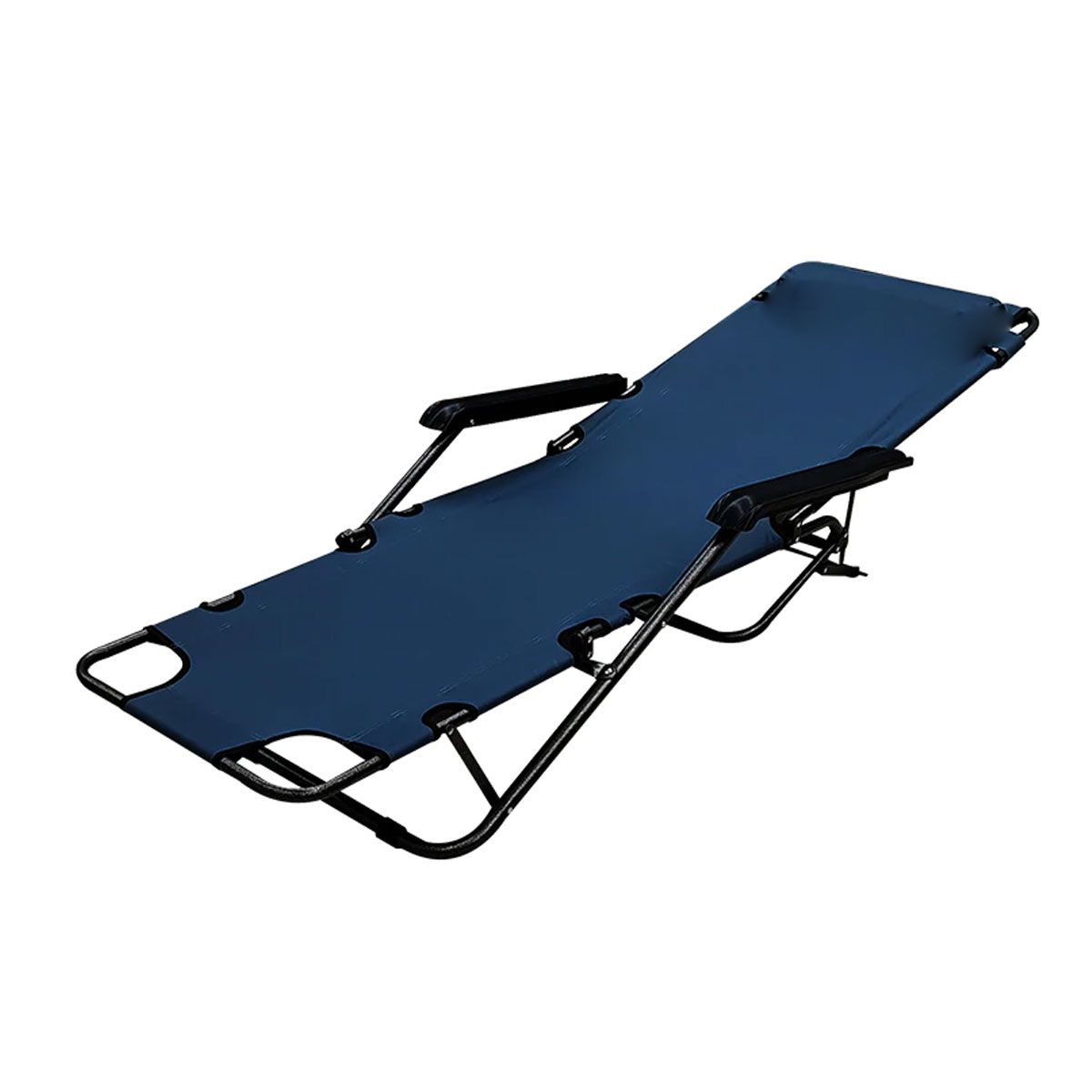GENERICO - Silla Terraza Playera Piscina Reclinable Plegable Azul