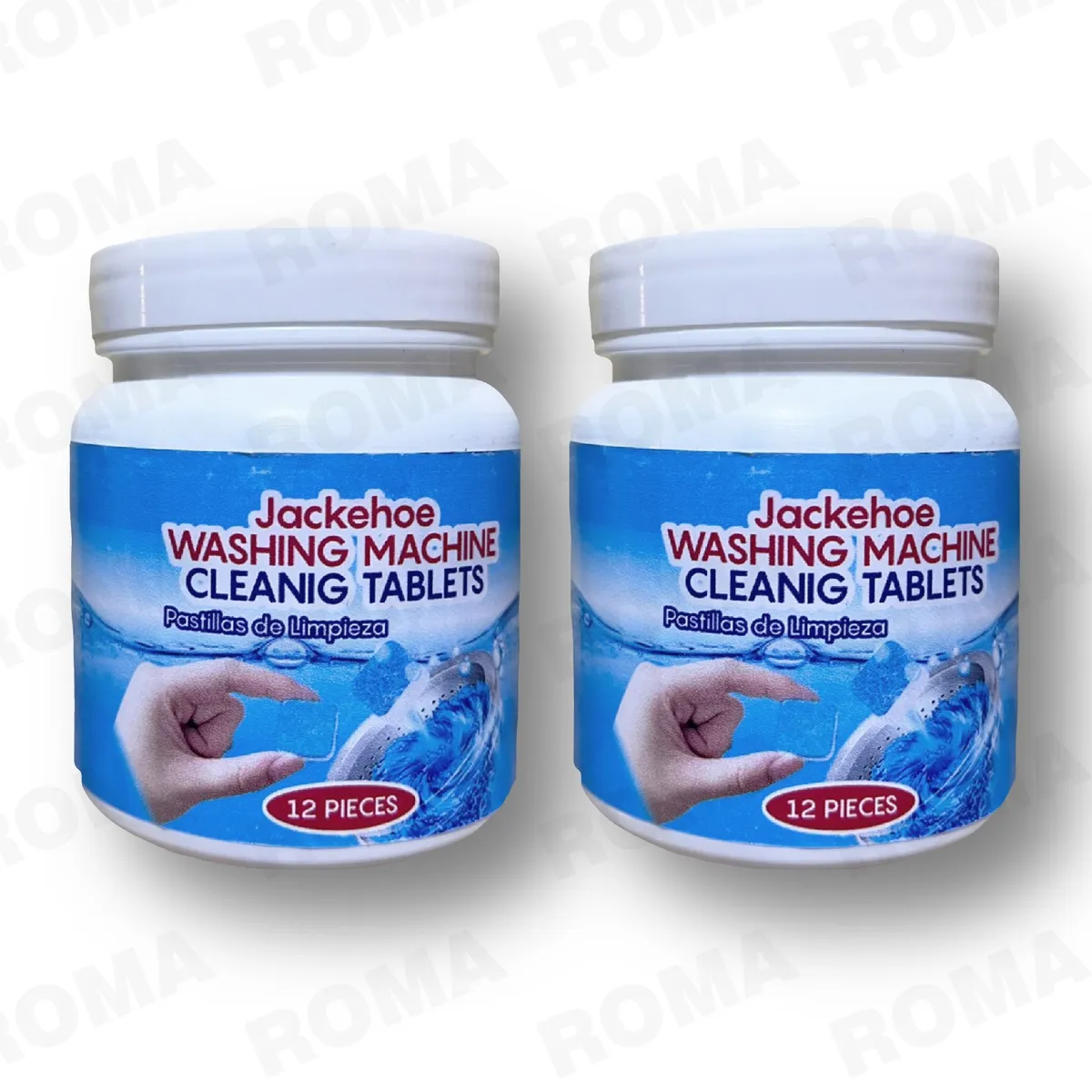 GENERICO - PASTILLA DE LIMPIEZA PARA LAVADORA 24 und