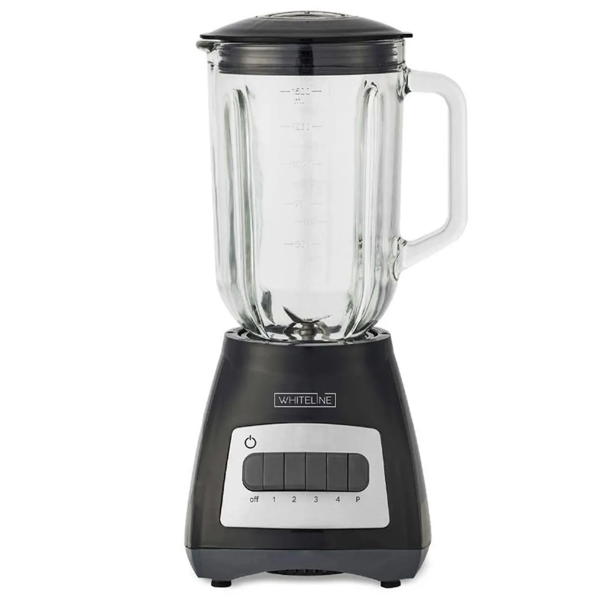 WHITELINE - Licuadora Whiteline Vaso de Vidrio 1.5 Litros