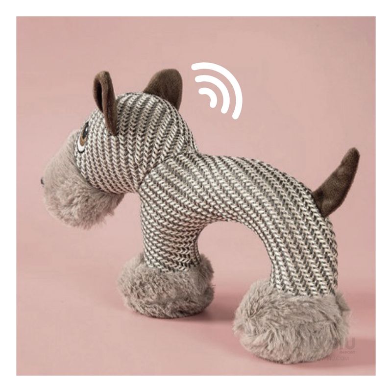 GENERICO - Juguete de Peluche y Sonido Beige y Marron Y+Gift MiniAgenda