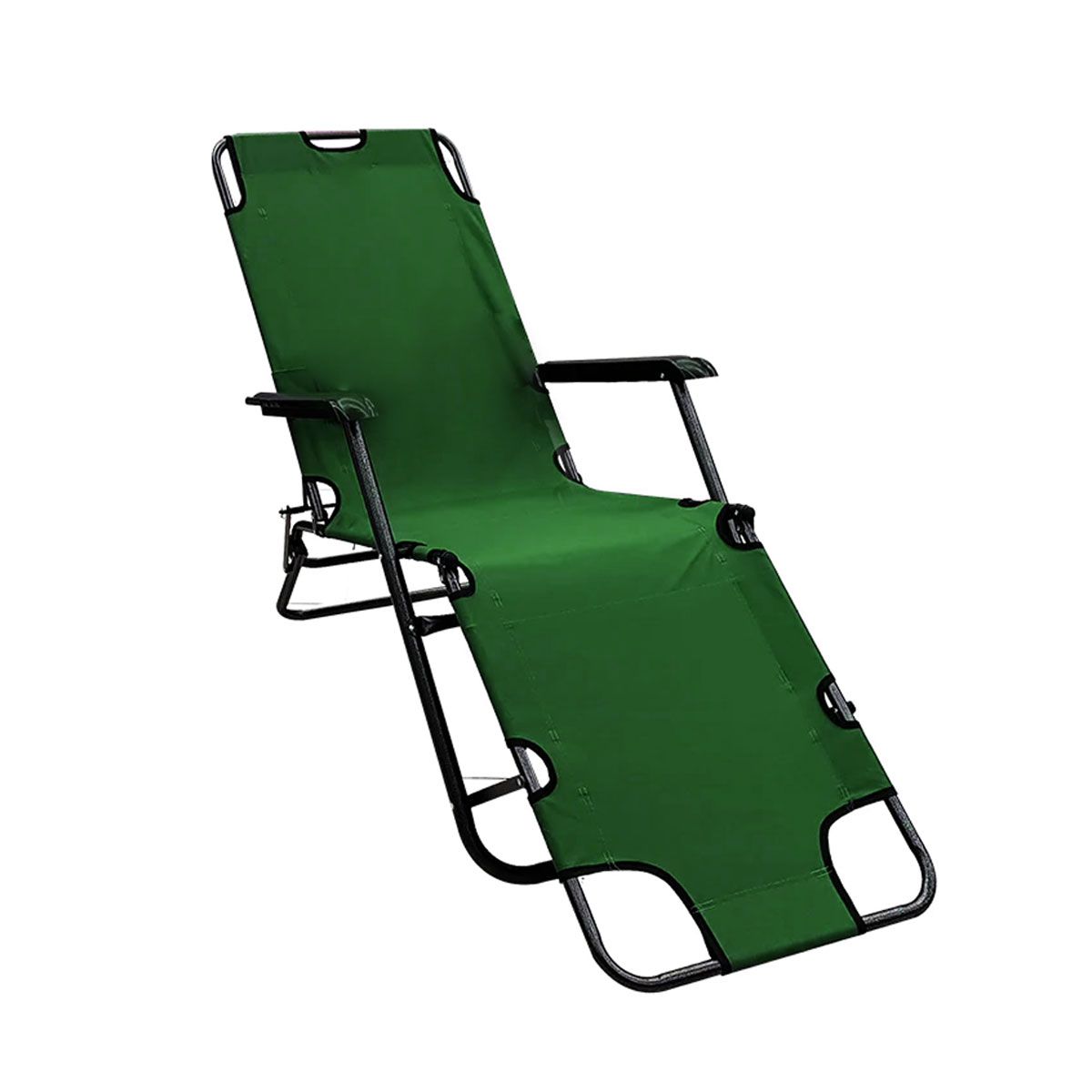 GENERICO - Silla Terraza Playera Piscina Reclinable Plegable Verde