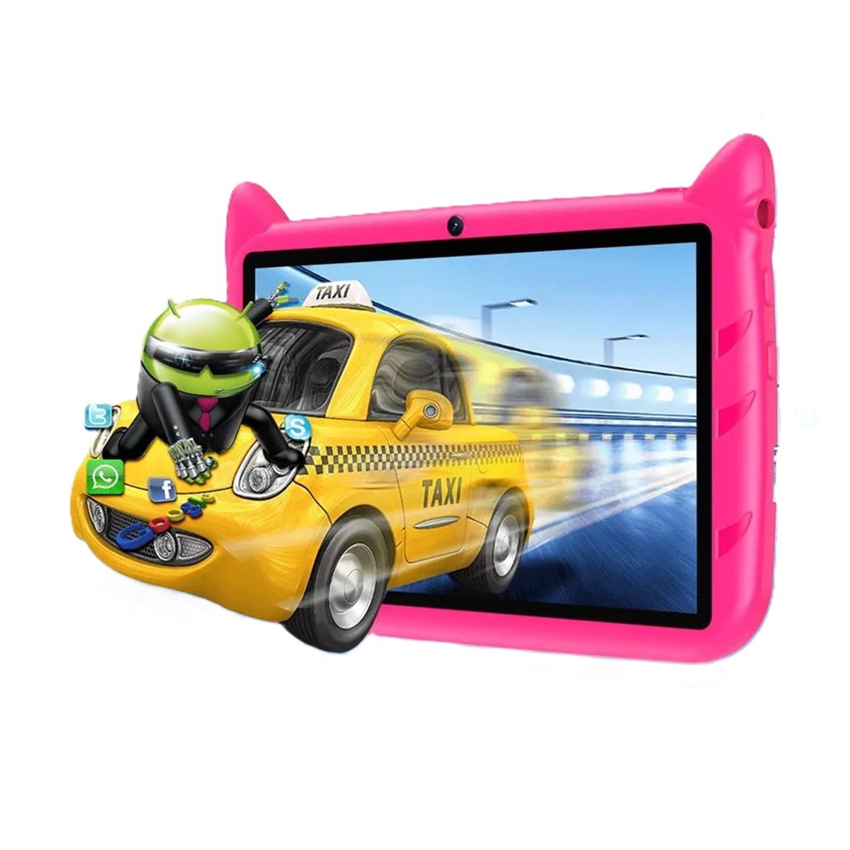 GENERICO - Tablet BDF Tablet 64GB 4GB Rojo