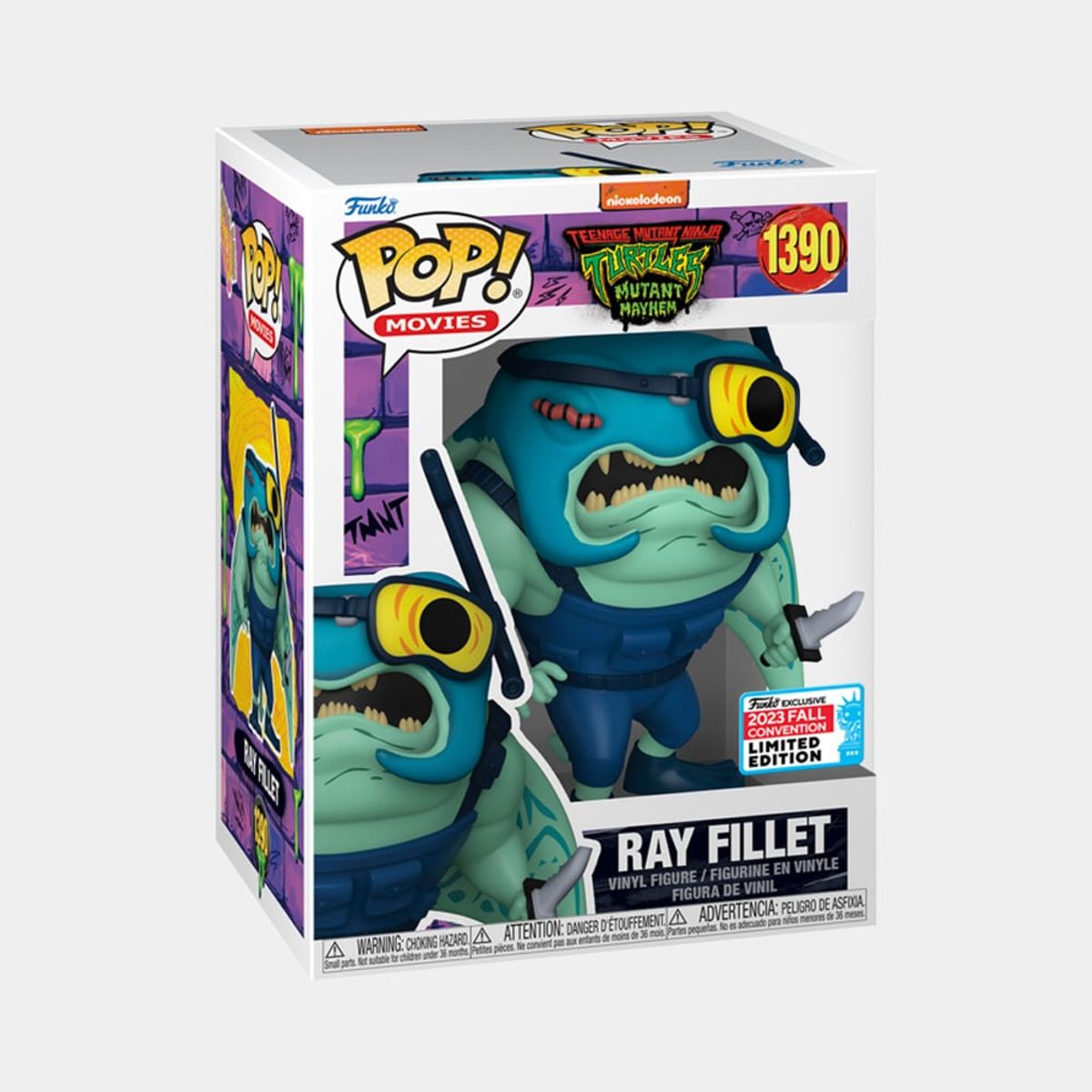 FUNKO - FUNKO POP TEENAGE MUTANT NINJA TURTLES - RAY FILLET