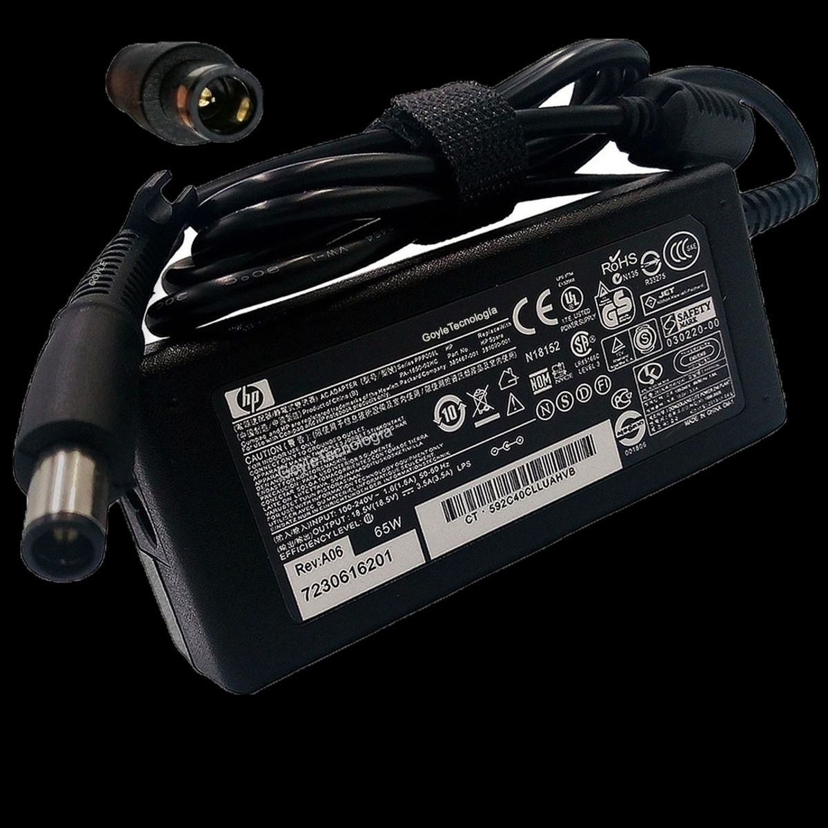 GENERICO - Cargador Compatible Para Laptop HP-18-5V 3-5A