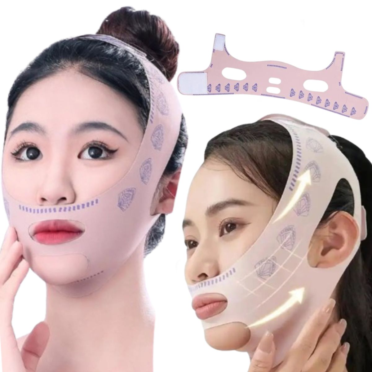 NO LOGO - Faja Facial Adelgazante Reductor De Papada Y Mentón