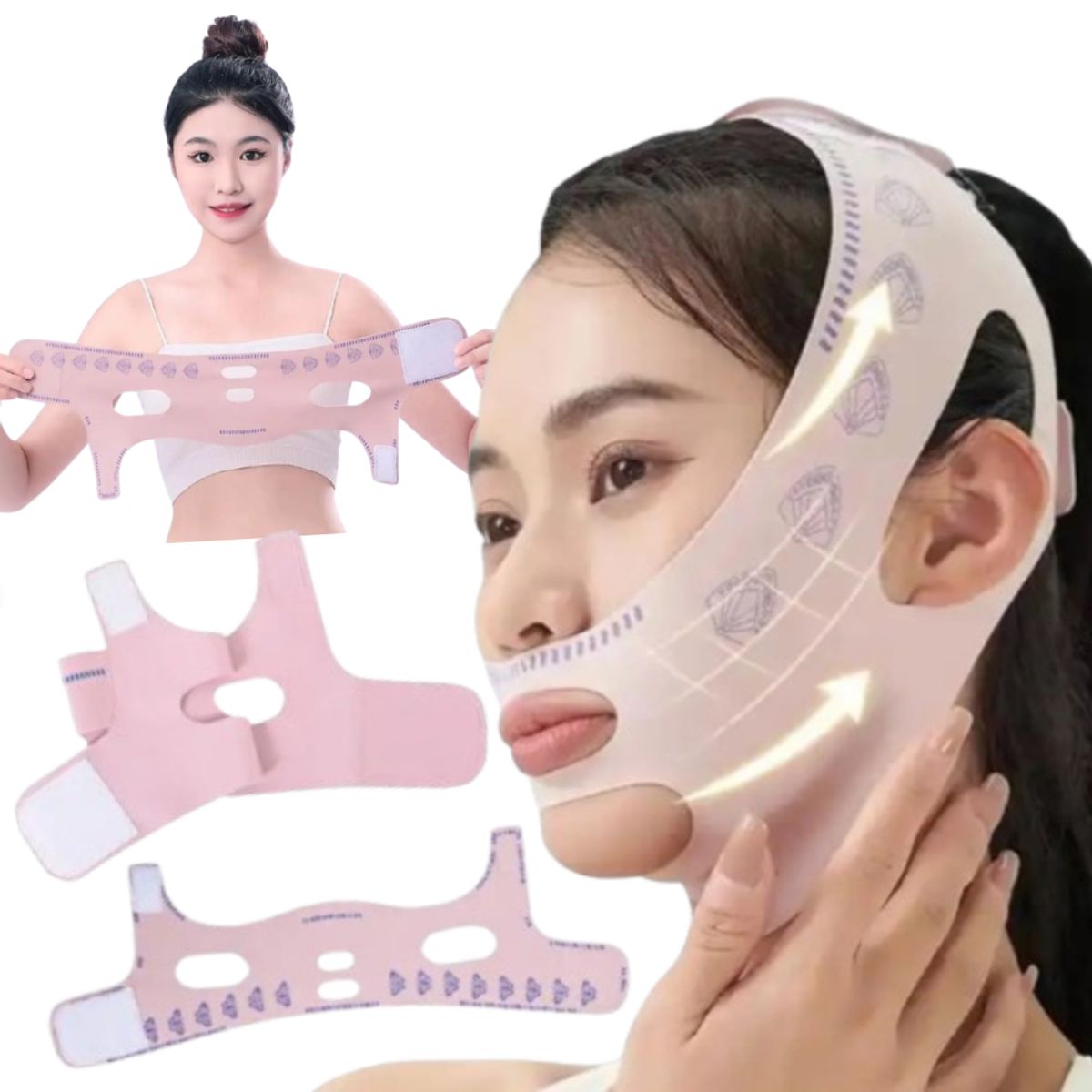 NO LOGO - Faja Facial Adelgazante Reductor De Papada Y Mentón