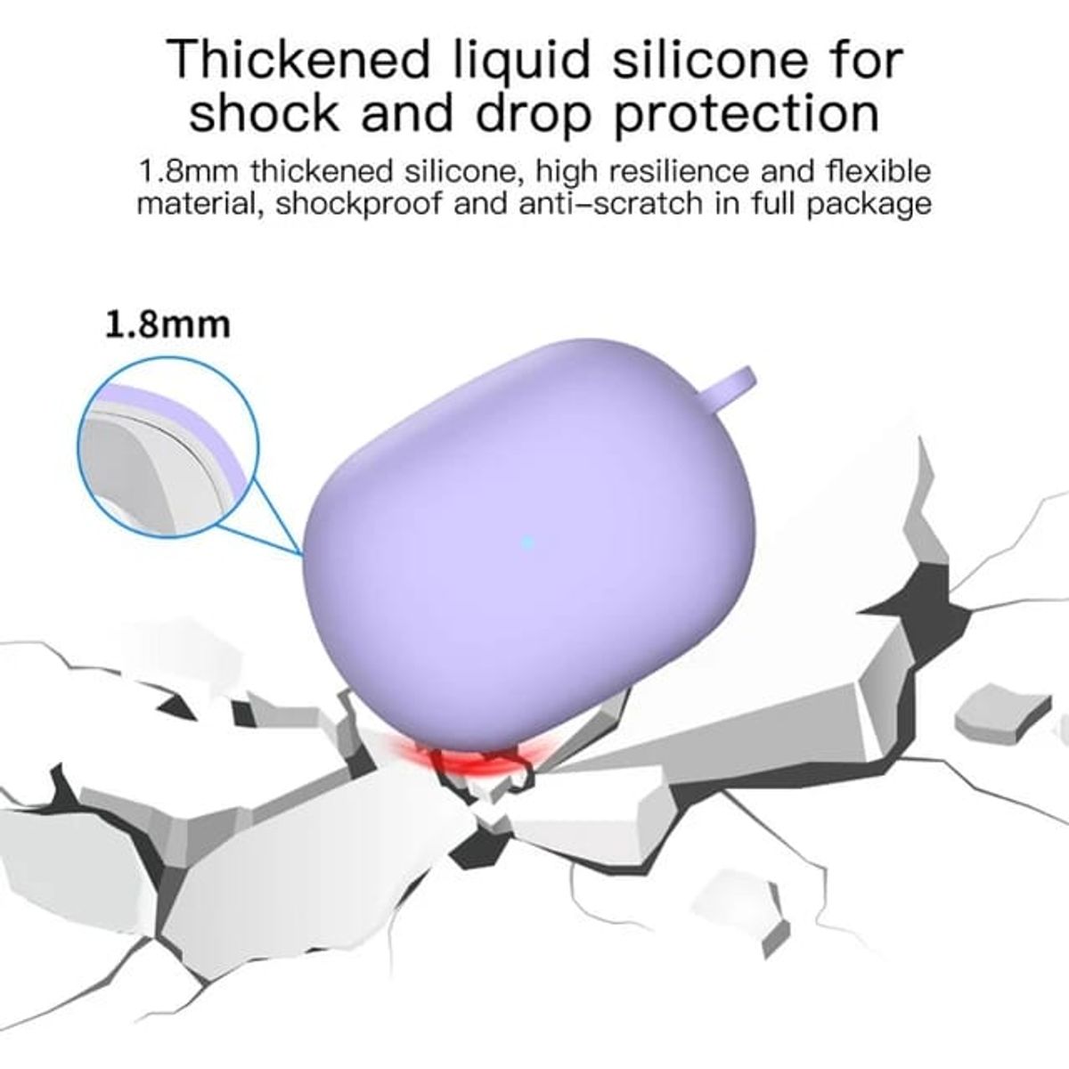 GENERICO - Case Estuche Funda para Xiaomi Redmi Buds 4 Pro - Silicona Verde