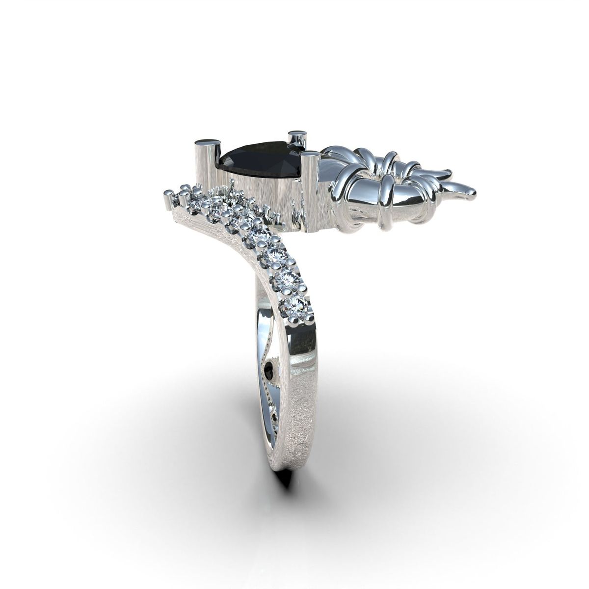 LUYA JOYERÍA - Anillo Maléfica C de Luya