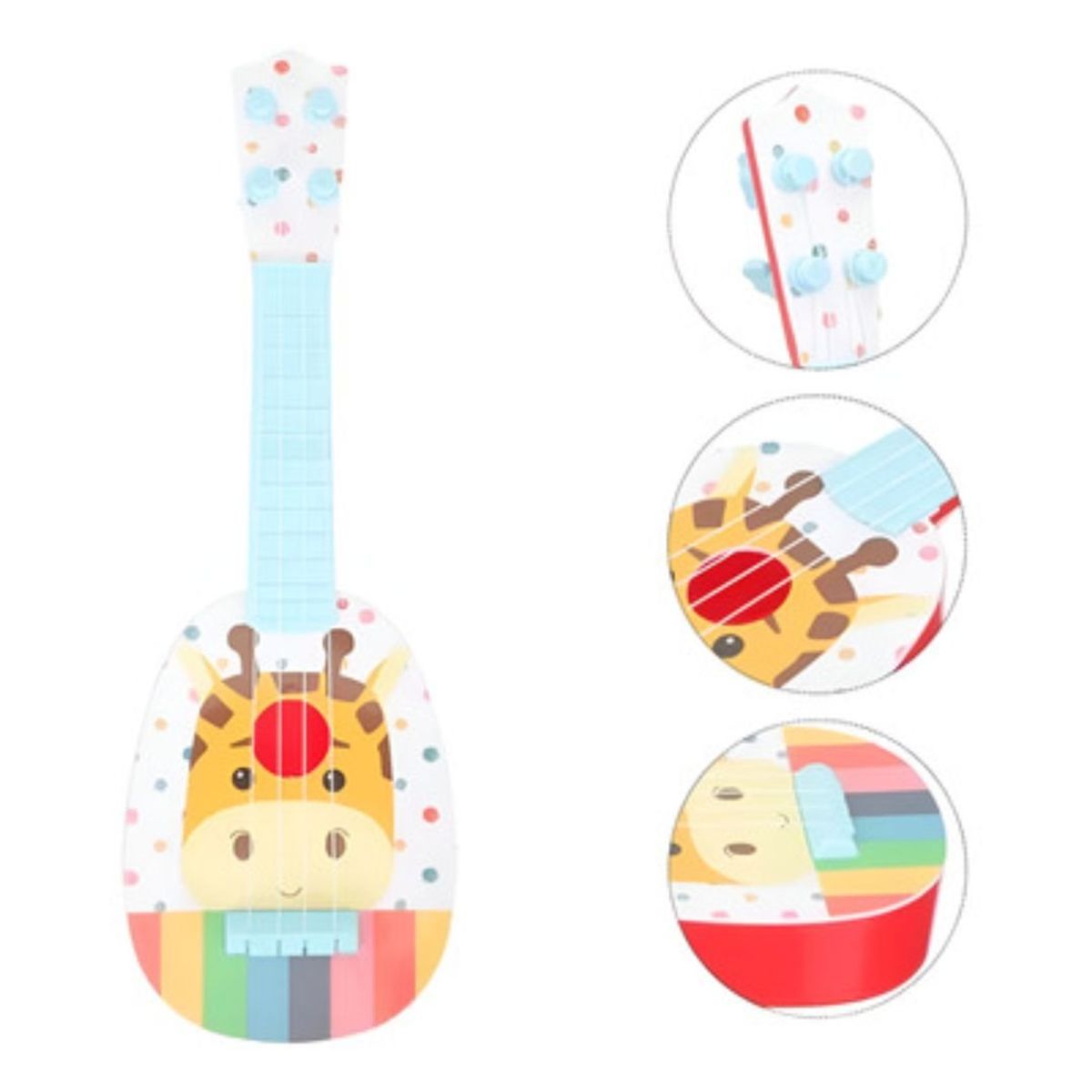 GENERICO - Guitarra Ukulele Infantil De Cuerdas