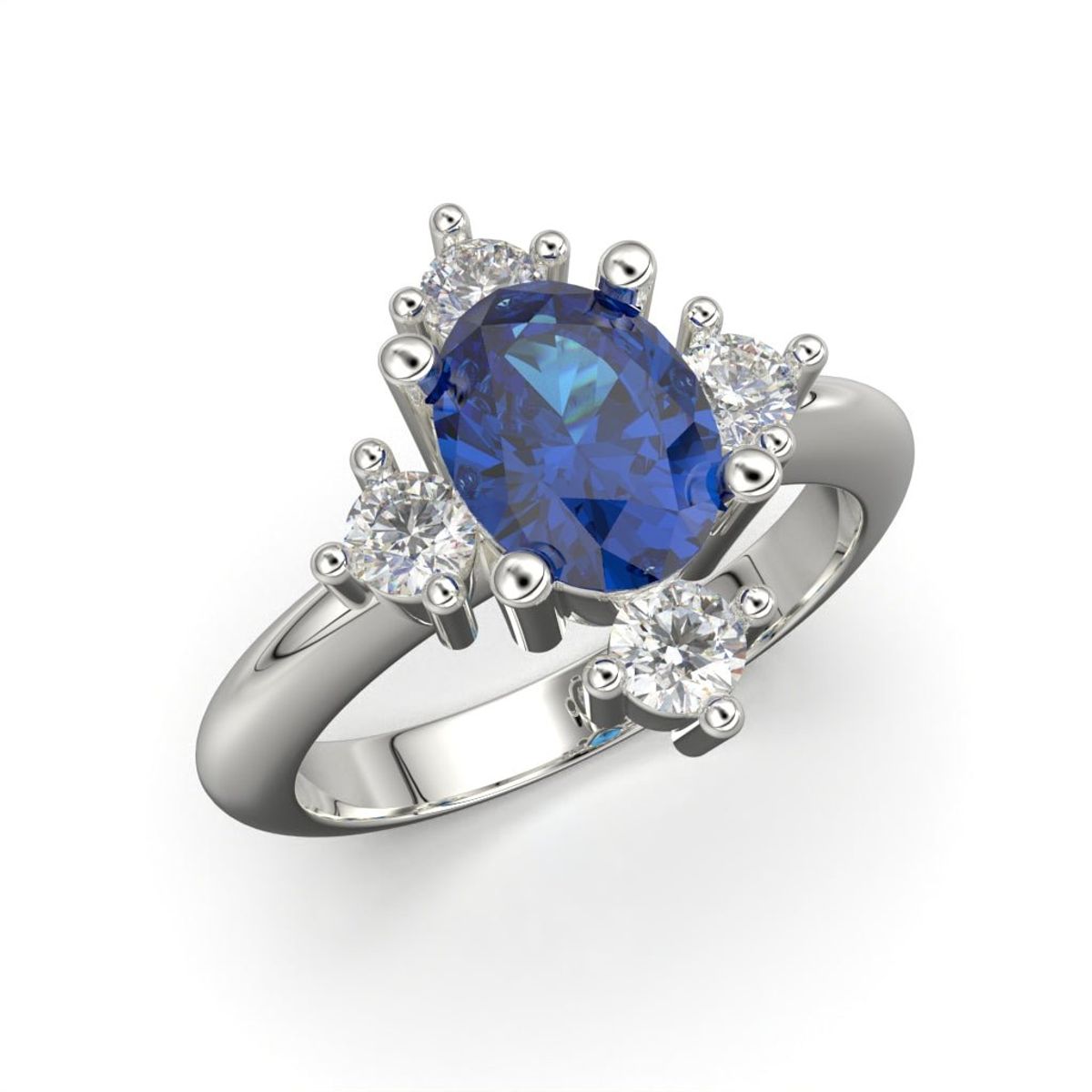 LUYA JOYERÍA - Anillo piedra oval de Luya