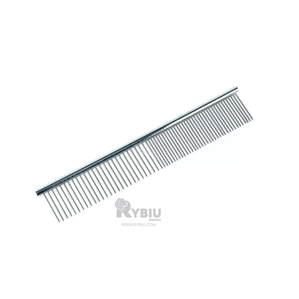 GENERICO - Peine de Metal Quita Nudos de Pelo para Mascota en Plateado