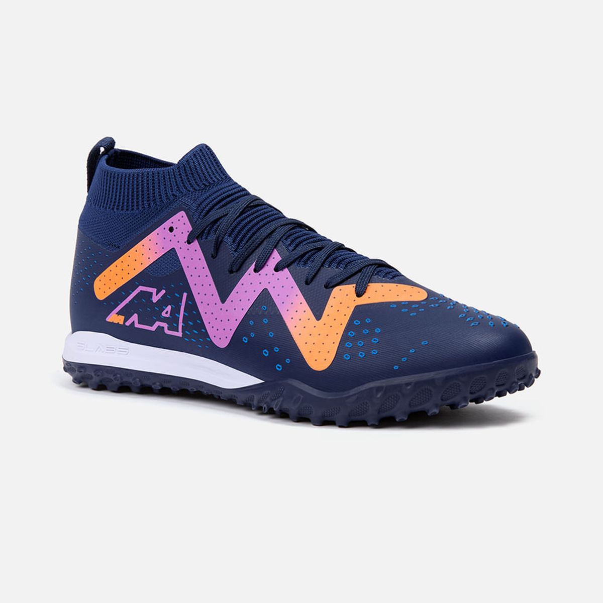 NEW ATHLETIC - Zapatillas New Athletic Football Slabs94 Azul Oscuro Con Lila Hombre