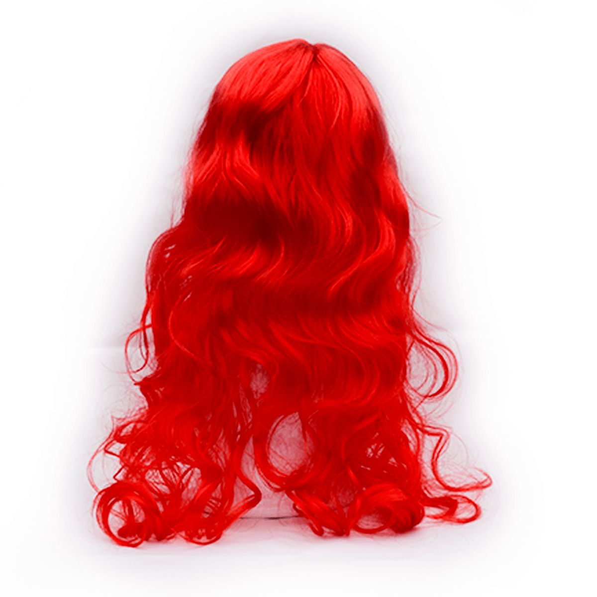 GENERICO - Peluca Larga Ondulada rojo