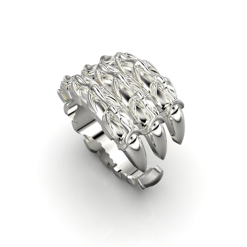 LUYA JOYERÍA - Anillo de garra de Luya