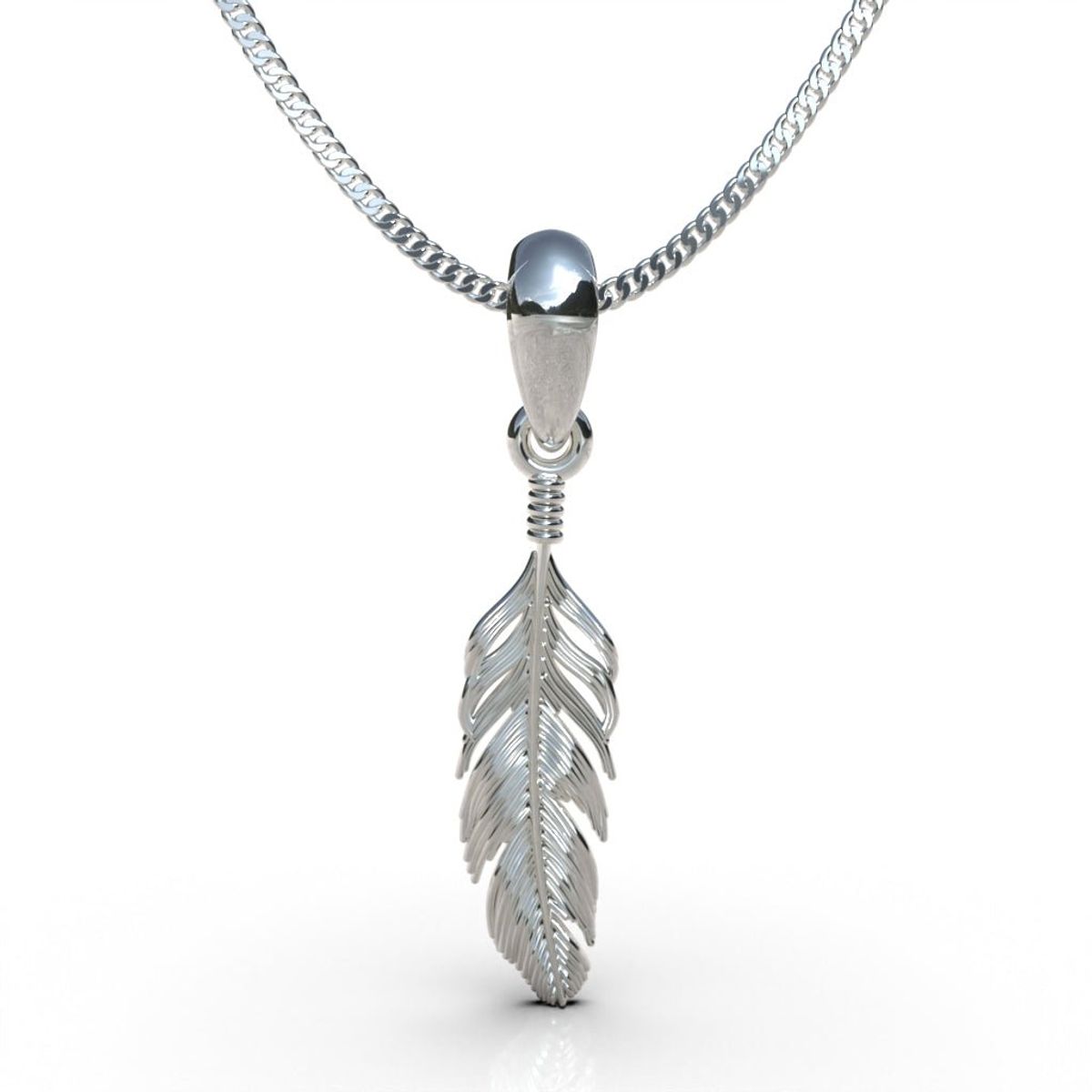 LUYA JOYERÍA - Collar Pluma de Luya