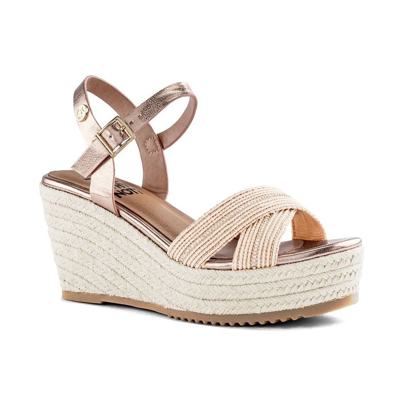 TIME CHOPPER - Sandalias Time Chopper 6W2301-A7 Champagne - Mujer