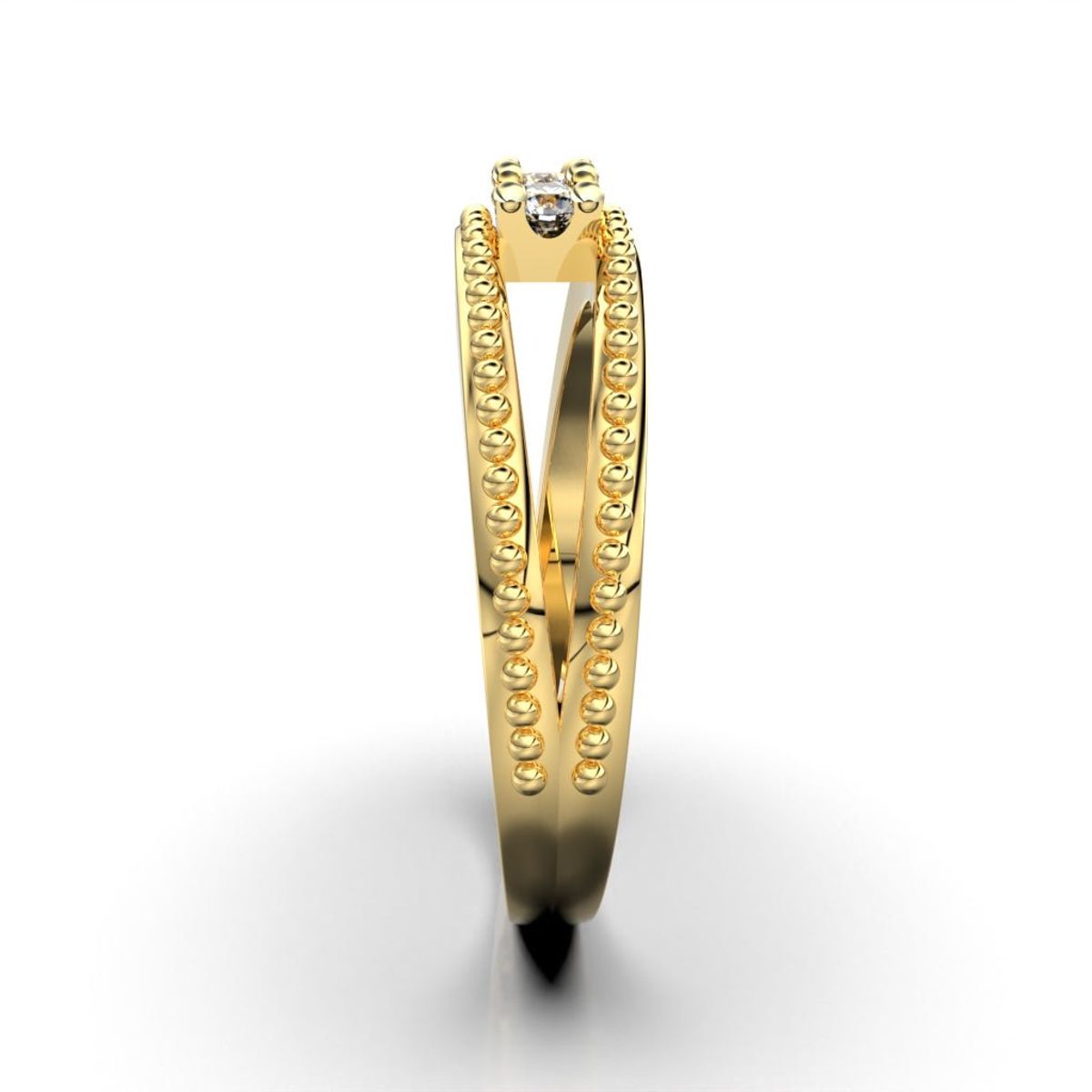 LUYA JOYERÍA - Anillo dual band C de Luya